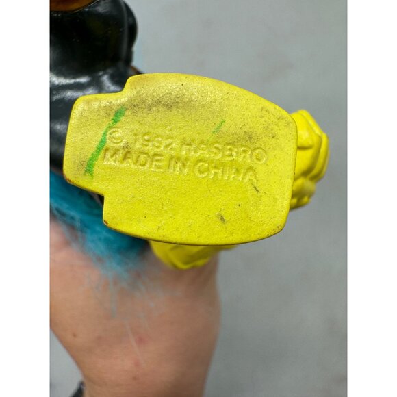 1992 Hasbro Battle Trolls Cyborg Action Figure With Blue Hair READ - Picture 3 of 3